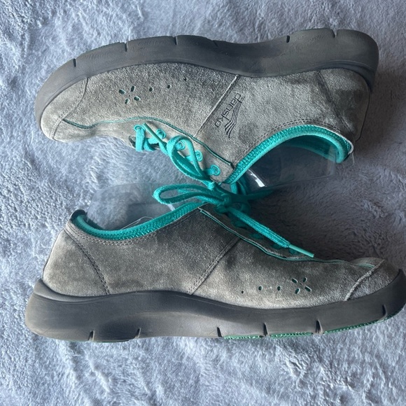 Dansko Elise gray suede sneakers size 9/9.5 us 40 EU - Picture 2 of 7